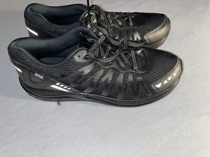 SAS San Antonio Shoes Pursuit Sports Black Sneakers Mens 12 D - Picture 1 of 8