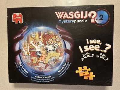 Jumbo WASGIJ? #2: I See, I See…?Puzzle 1000 Piezas Detener el Reloj COMPLETO Foto 1 de 4