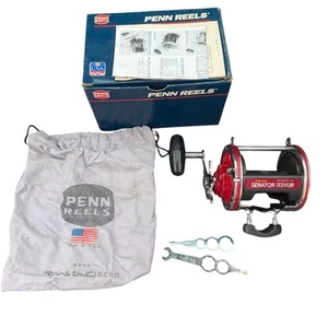 Penn Senator 113HLW Special 4/0 Saltwater Tackle Reel, Good Condition - Picture 1 of 6