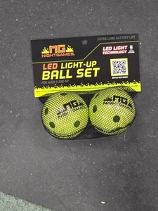 ⭐️ Juego de 2 bolas NG Nightgames con luz LED RB6-NG * TECNOLOGÍA DE IMPACTO - Imagen 1 de 2