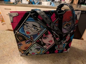 MH Monster High Expandable Portfolio Organizer File Folder School Tote 13" X 11" - Picture 1 of 10