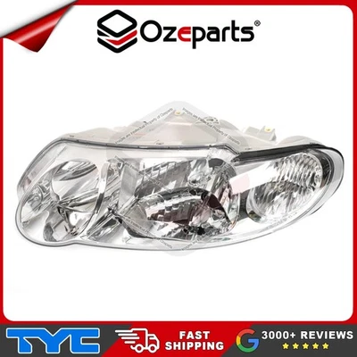 TYC LH Left Head Light (Chrome Tear Drop) For Holden Commodore VX VU 00-02 - Image 1 of 4