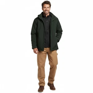 Weatherproof Men's Stretch Ultra Tech Jacket Green S - Picture 1 of 13