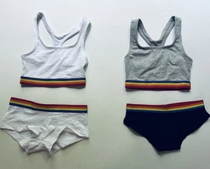 NEW Treasure & Bond Girls Sz 6/6x 4 Pc BUNDLE Underwear & Sports Bras NORDSTROM - Picture 1 of 3