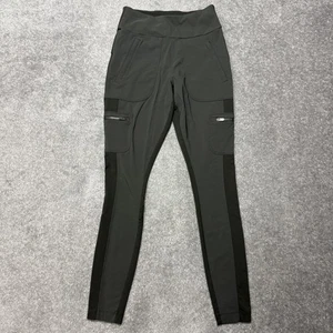 Pantalones Athleta para mujer 2 cabos verdes oliva híbridos carga bolsillos ajustados con cremallera - Imagen 1 de 11