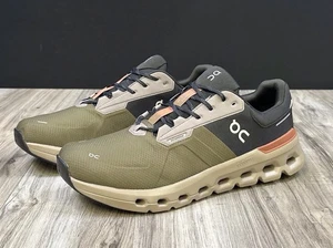 On Cloud Cloudrunner 2 Waterproof Olive Mahogany Running Shoe, Mens Size 14, New - Picture 1 of 13