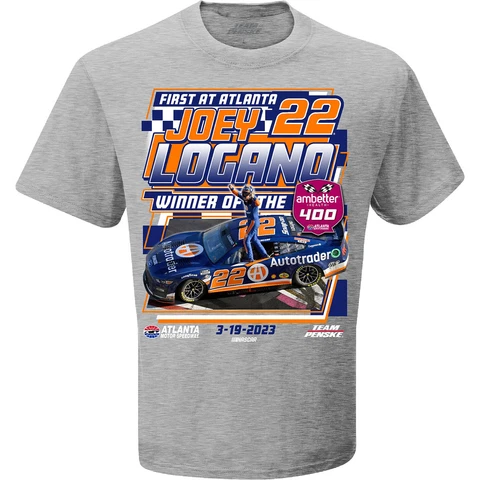 Joey Logano 2023 Atlanta Race Win T-Shirt Cover
