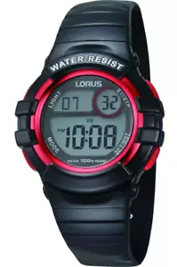 Lorus Kinder schwarz Resin Armband Abenteuer mit der multifunktionalen Digitaluhr - Bild 1 von 4