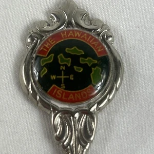 Hawaiian Islands Souvenir Spoon 4.5” - Picture 1 of 6