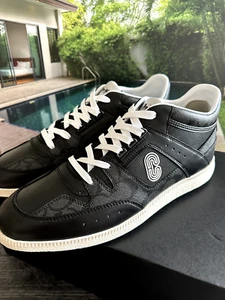 COACH Mid Top Sneaker In Signature Canvas CI083 US 12 D - Picture 1 of 10