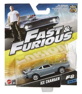 1:55 Fast & Furious 8 Die Cast Ice Charger - No 23 Di 32 (Asst. FCF35) - FCF58 - Foto 1 di 3