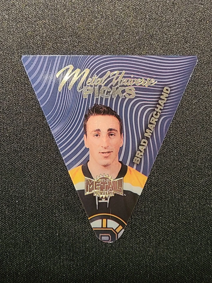2021-22 Skybox Metal Universe Picks #P-3 Brad Marchand Boston Bruins - Image 1 of 1