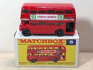 MATCHBOX AEC ROUTEMASTER VISCO-STATIC MODEL OF THE MONTH CUSTOMER APPRECIATION - Picture 1 of 5