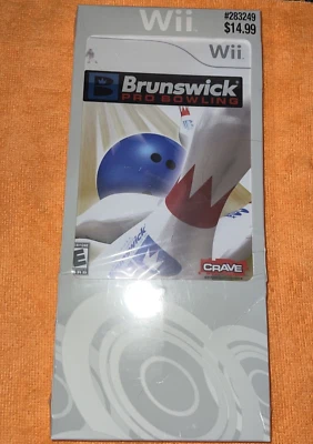 Brunswick Pro Bowling Nintendo Wii 2007 New Factory Sealed Nos Sports - Image 1 of 2