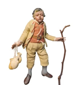 Presepe Napoletano Ragazzino Rustico Con Caci KRIPPEN,CRECHE,BELEN - Picture 1 of 3