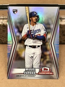 2023 Topps Miguel Vargas RC Rookie International Trading Card Day LA Dodgers SGA