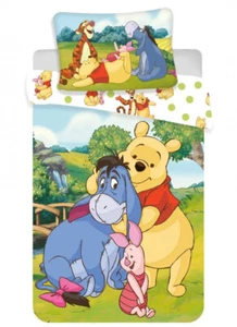 Winnie Puuh Kinder Bettwäsche Set Bettbezug Bär Wendebettwäsche 100×135cm - Bild 1 von 2