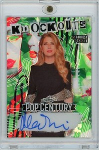 2023 Leaf Metal Pop Century MARISA TOMEI Auto GREEN Crystal 1/1 "Cracked Ice"