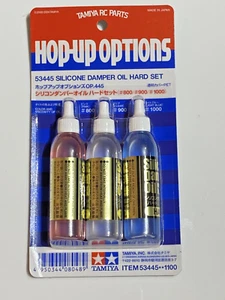 Aceite amortiguador de silicona Tamiya 53445 juego duro opciones de salto 1/10 nuevo en paquete - Imagen 1 de 8