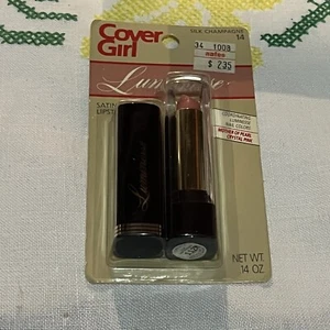 Vintage Lippenstift! Cover Girl Luminesse! Seide Champagner #14 Neu aus altem Lagerbestand versiegelt - Bild 1 von 5