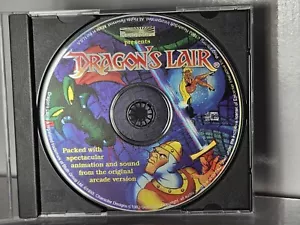 Dragon's Lair CD-ROM MAC OS Game Rare 1993 Vintage Ready Soft Mint Disc Only - Picture 1 of 1