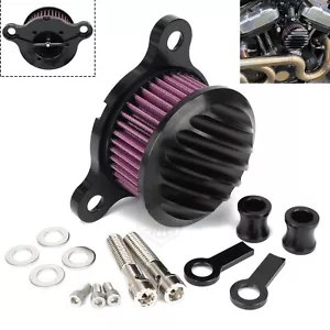 Air Cleaner Intake Filter System Kit For Harley 1991-2023 Sportster XL1200 XL883 - Foto 1 di 5
