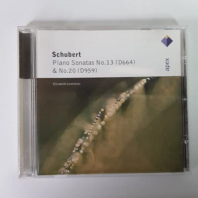 Schubert Elishabeth Leonskaja Piano Sonatas No 13 D664 No 20 D959 Apex Classical - Image 1 of 3