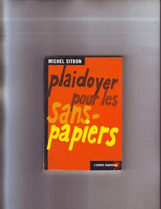 plaidoyer pour les sans papiers - michel Sitbon -  - Picture 1 of 2