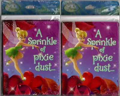 2 Packages of Tinkerbell Party Inventions Hallmark Party Express Disney Fairies - Image 1 of 4