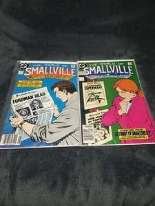 The World Of Smallville 1988 DC Comics #2 & #4 - Picture 1 of 9