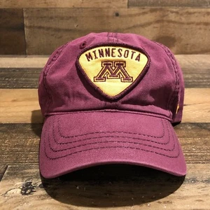 Minnesota Gophers Hat Strapback Dad Cap Mens Maroon NCAA Football Zephyr Hiking - Picture 1 of 11