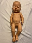 Berjusa Newborn Female Baby Girl With Blue Eyes Doll 16”