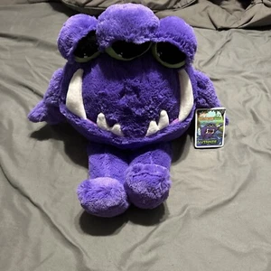 Wild Republic Monsterkins Vinnie Kuscheltier Plüschtier 18 Zoll Kinderspielzeug lila Neu mit Etikett - Bild 1 von 5