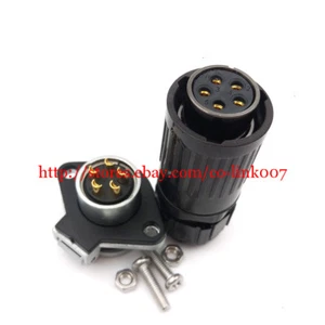 HE20 5Pin Waterproof Connector IP67 high votlage Aviation Heavy Connector Kit - Picture 1 of 1