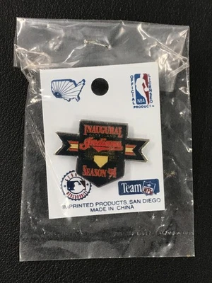 1994 Cleveland Indians Jacobs Field Inaugural Enamel Pin MLB Collectible SEALED! - Image 1 of 3
