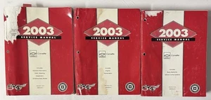 2003, Chevrolet Corvette, Service Manual, 3 Volume Set - Bild 1 von 2