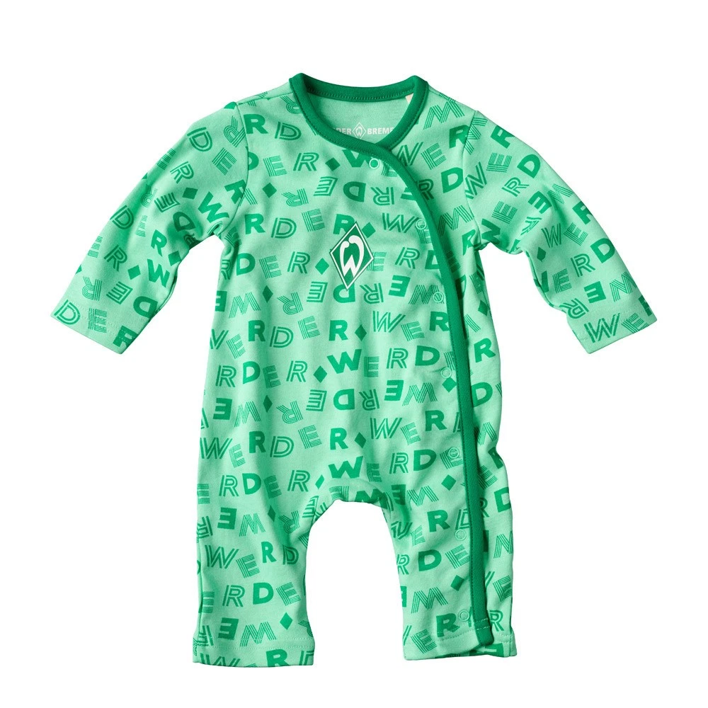 Produktbild von Werder Bremen GOTS Smiley Baby Body (grün, 80
