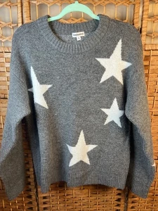 VIGOSS grauer Pullover Gr. XL Sterne weiß Pulli Cozy America - Bild 1 von 8