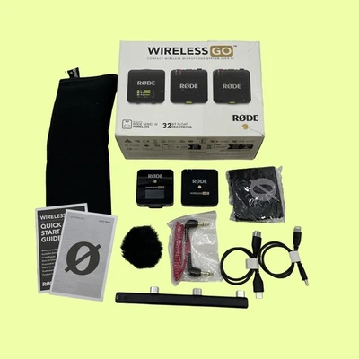 Micrófono inalámbrico compacto unidireccional negro RØDE Wireless GO III Gen 3 #MM0462 VK Foto 1 de 4