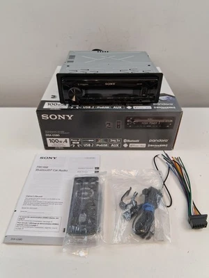 Amplificador de alta potencia Sony DSX-GS80 100w x4, XM, AUX, BT, USB, (sin CD) con placa frontal Foto 1 de 4
