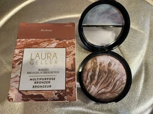 Laura Geller MEDIUM Gebacken Bronze N Aufhellen Bronzer Mehrzweck Neu Box 0,32oz - Bild 1 von 1