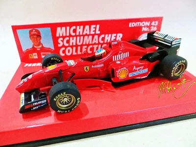 MINICHAMPS '1996 FERRARI F310 F1 CAR, #1 MICHAEL SCHUMACHER' 1:43. MIB/BOXED - Image 1 of 4