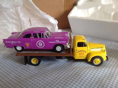  Ford Flatbed  AAA Towing & Wrecking/vic irvan #9 1956 STOCK CAR STOCK#19-1425 - Image 1 of 4