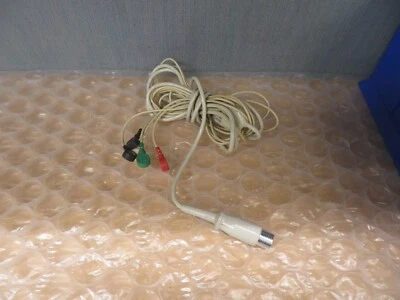 Zoll 5-Lead Snap-on ECG EKG Cable 6 Pin Zoll E R M Series 9500-0522  #17739 - Image 1 of 4