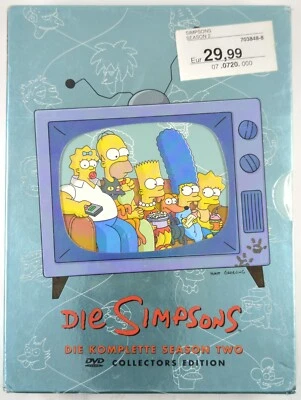 Die Simpsons - Die komplette Season 2 (DVD) NEU, B-Ware - Collector's Edition - Bild 1 von 4