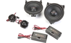 MATCH UP C42MB-FRT High End Mercedes Benz 4" Component Speakers 120W PAIR NEW - Picture 1 of 5