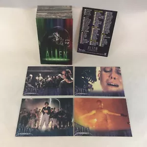 ALIEN LEGACY 1998 COMPLETE CARD SET SIGOURNEY WEAVER (FIRST FOUR MOVIES) - Picture 1 of 6