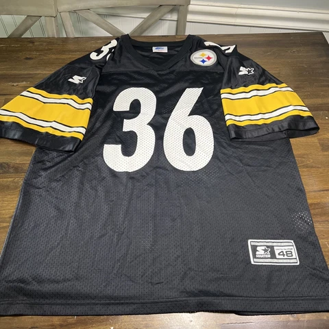 Vintage Jerome Bettis Steelers Starter Jersey Men's Size L (48) 1998 Cover