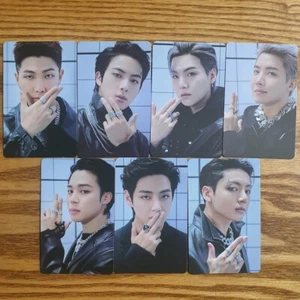 Juego de 7 tarjetas fotográficas oficiales de todos los miembros a prueba BTS edición estándar genuino Kpop - Imagen 1 de 2