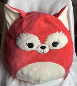 Juguete de peluche Squishmallows Alizeh El Zorro Rojo 14’ original usado en excelente estado - Imagen 1 de 7